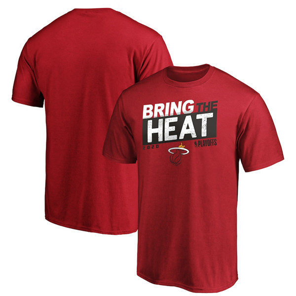 Miami Heat 2020 Red ISO Slogan NBA T-Shirt (All Size)